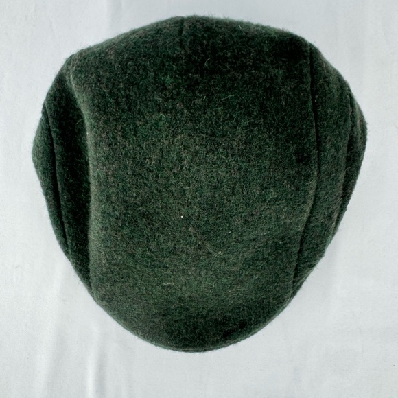 Kangol Green Wool Flat Cap - Picture 3 of 11